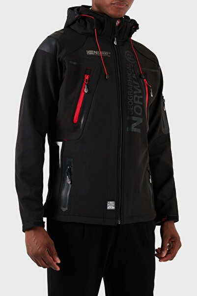 Norway Geographical Su Geçirmez 4000 mm Kapüşonlu Outdoor Mont Erkek MONT TECHNO