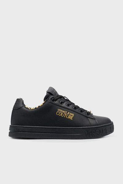 Versace Genuine Leather Sneaker Shoes Shoes 74va3skl Zp236 899