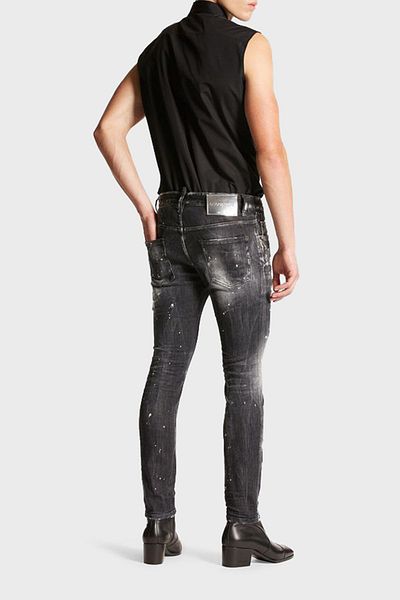 DSquared2 Men'sSkinyFitJeans- Stretch CottonJeansPants S71lb1373 S30503 900