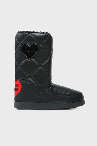 Love moschino peace logo snow boots store