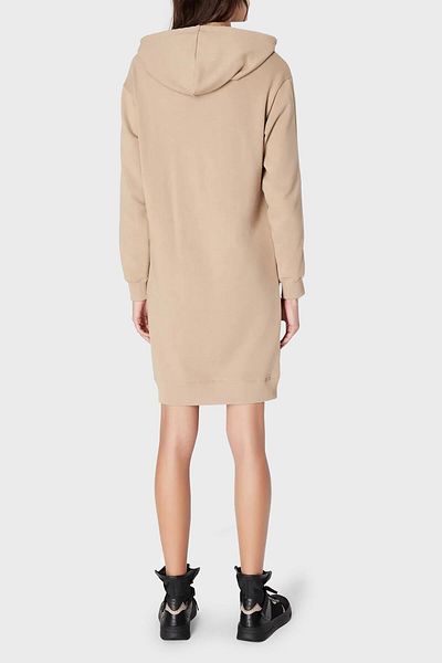 Armani Exchange Cotton Regular Fit Hooded Winter Sports Dress DRESS 6RYA78 YJEBZ 0748