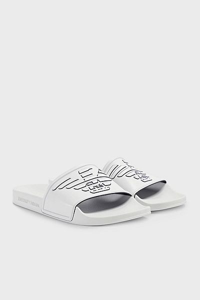 Emporio Armani Logo Slippers Men's Slippers S Xvps01 Xn129 00001