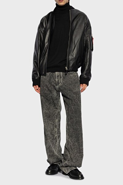 Emporio Armani Hakiki Deri Mokasen Ayakkabı Erkek AYAKKABI X4A190 XR207 K001