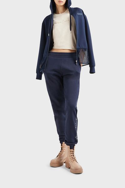 Armani Exchange Памучен спортен панталон с нормална кройка 3dyp76 Yjffz 1593