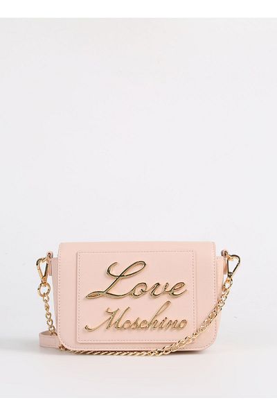 Love Moschino حقيبة كتف نسائية بودرة - 15x14x12 سم JC4116PP1ILM0601