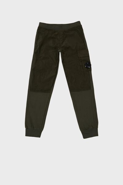 C.P. COMPANY Бавовняні дитячі штани-джоггери - ШТАНИ 10CKSP028 002246M 683