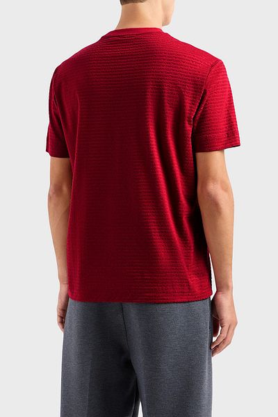 Emporio Armani Tricou din bumbac cu decolteu rotund pentru bărbați 3D1T91 1JUVZ 03B7
