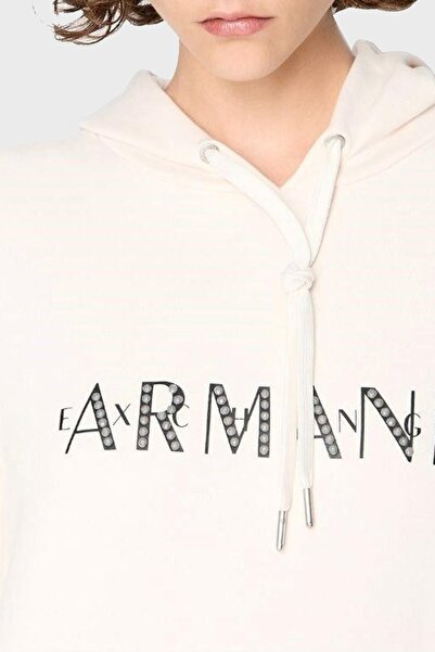 Armani Exchange Cotton Regular Fit Hooded Dress DRESS 6RYA81 YJDBZ 1130