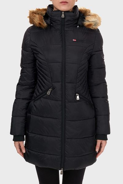 Norway Geographical Women's Black Coat Wr606f-black