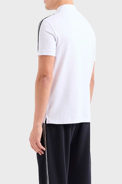 Armani Exchange Βαμβακερό μπλουζάκι με κανονική εφαρμογή Polo ανδρικό μπλουζάκι με λαιμόκοψη POLO 8NZFSG ZJ81Z 1100