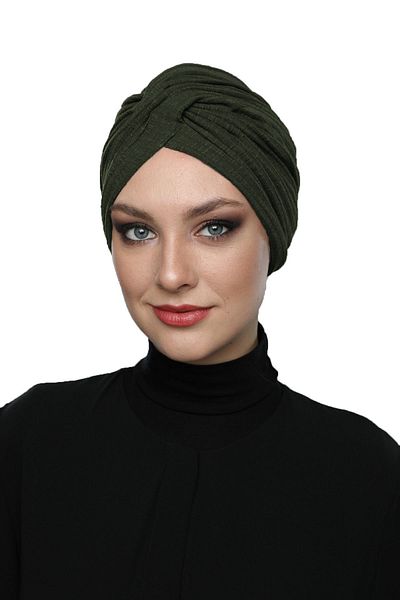 fidan bone Καπάκι πισίνας Hijab Hijab με χιαστί χτενισμένο βαμβάκι