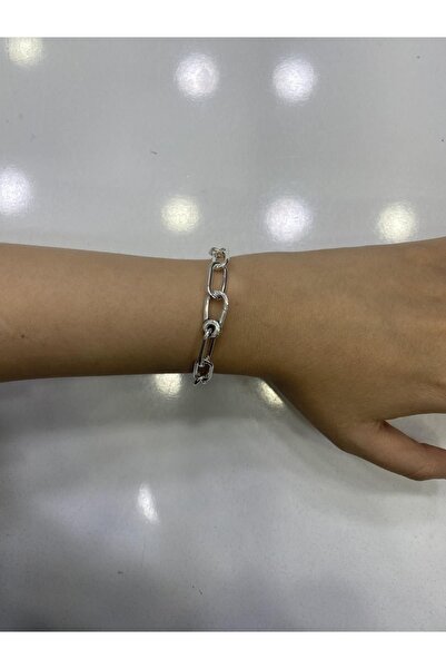 My Story Kalın Halka Gümüş Bileklik