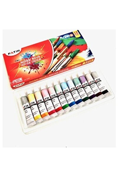 Fatih 12x12 Tüp Akrilik Boya