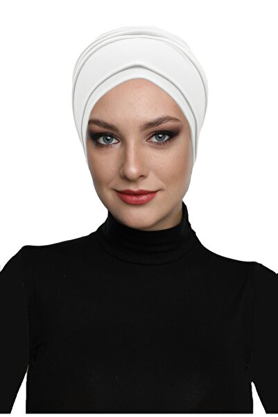 fidan bone Εξωτερικό και καπό πισίνας Hijab τουρμπάνι με επένδυση διπλής στρώσης