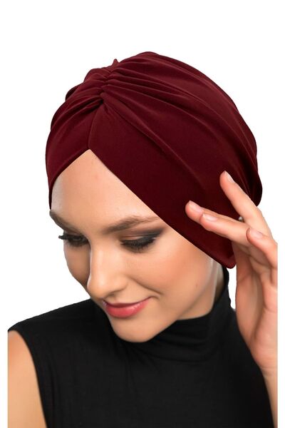 Fidan Turban instantaneu, cu două fețe, roșu claret, pentru băieți, potrivit ...