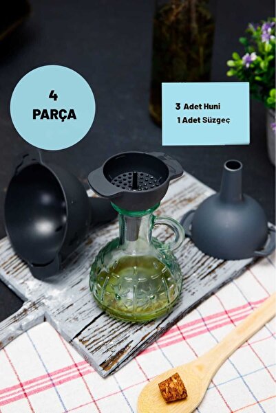 ray plastik طقم قمع مكون من 4 قطع مدخن