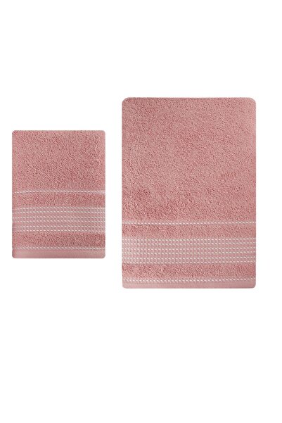 Karna Home Ladin Set of 2 Cotton Bath Towels
