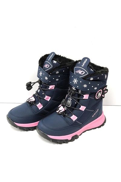 KAFKASLAR AYAKKABI KAFKASLAR GIRL'S SNOW TYPE ΜΑΛΛΙ ΕΣΩΤΕΡΙΚΑ ΜΠΟΤΕΣ ΜΕ ΒΙΣΚΟ ΑΣΤΡΑΓΑΛΟ