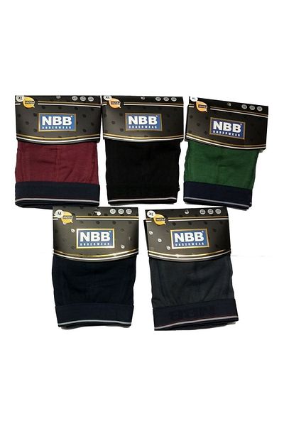 NBB Ανδρικό μποξεράκι 6 τεμαχίων Modal πολύχρωμο Abani Classic