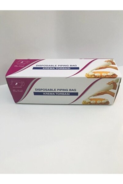 PASTACILIK DÜNYASI Tek Kullanımlık Krema Sıkma Torbası 72li (orta Boy)