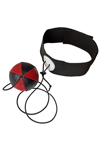 By Leon 1982 V.2.0 Boks Kafa Refleks Topu Kırmızı Siyah