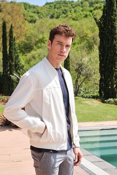 Morven Pánský kabát Stone Marfil Rixos Dynamic Fit Spring Bomber Coat