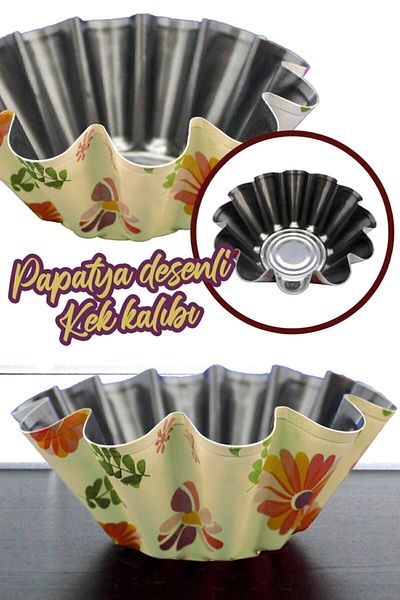 Bundera 2 Patterned Teflon Daisy Cake Mold