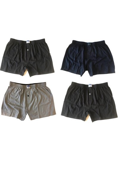 Abani Classic 4 Adet 4 Renk Fırsat Ürünü! Berrak 1099 Erkek Penye Havlu Bel Boxer