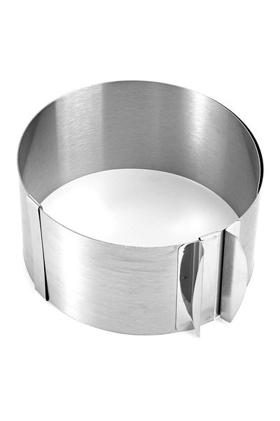 Karadağ Cake Supplies Round Adjustable Cake Cake Sponge Cake Mold Adjustable Circle 10x30cm