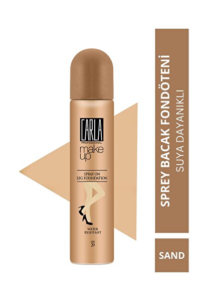 Carla Professional Make Up Spray On Leg Foundation - Bacak Fondöteni 75 ml Sp...