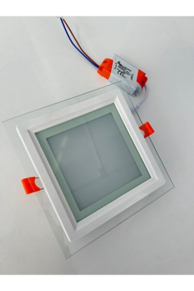 OOKAY 12 Watt Kare Cam Panel (SIVA ALTI) Beyaz