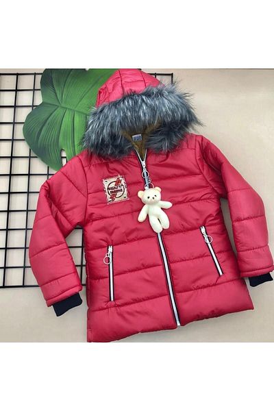 ÖRZİKİDS Hooded Inside Versoft Quilted Girl's Coat Age 7-10