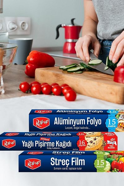 Kullan At Market Roll-up Economical 3-Piece Kitchen Set
