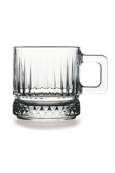 Paşabahçe PAŞABAHÇE 55422 ELYSIA GLASS WITH HANDLE 195 CC 2-Piece