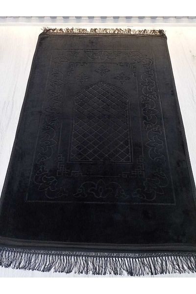 Hayal çeyiz Velvet Prayer Rug Knee Pain-Free Prayer Mat 80x120