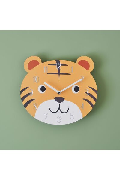 Bella Maison Tiger Çocuk Saati Turuncu (26x28 cm)
