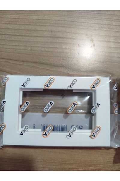 VİKO Viko Square Double Socket Framed