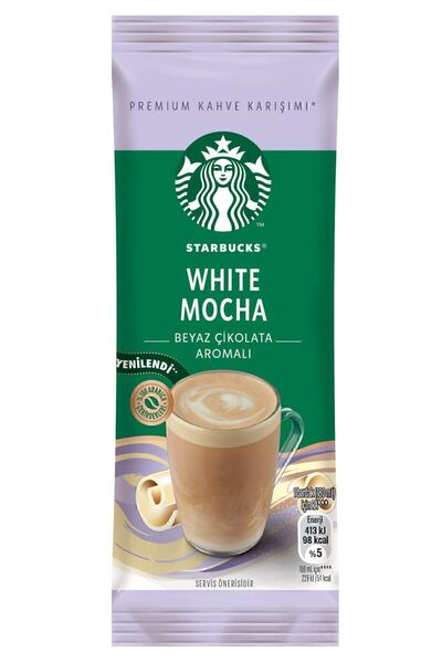 Starbucks White Mocha Premium Kahve Karışımı 24 Gr X 10 Paket