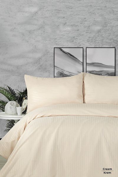 Miabella Home Σετ Παπλωματοθήκη Micro Satin Μονό