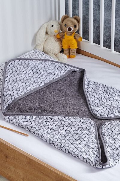 forumcotton Baby-Musselin-Wickeltuch aus 100 % natürlicher Baumwolle