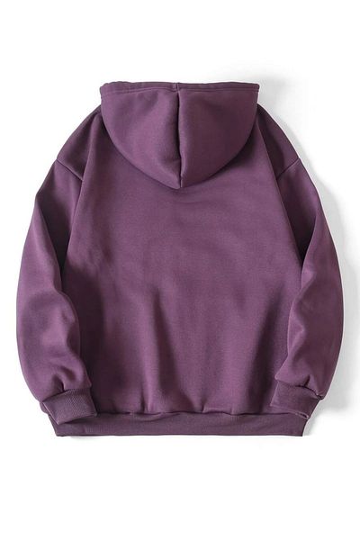 Mad&Calf Unisex Φούτερ με κουκούλα Basic με τσέπες