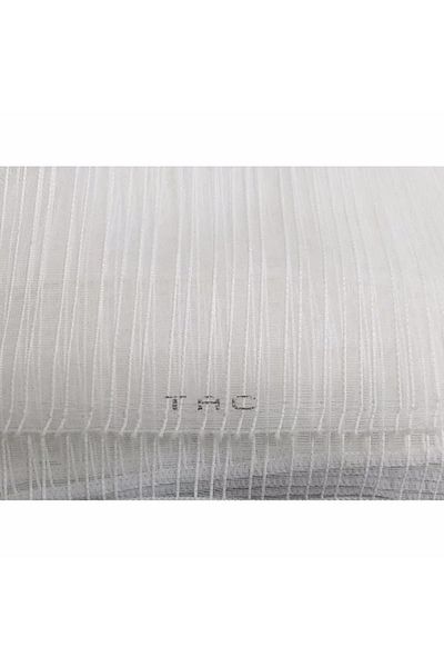 Taç Rüyaper Striped Tulle Curtain - 1/2.5 Normal Pleat, Don't Want Iron