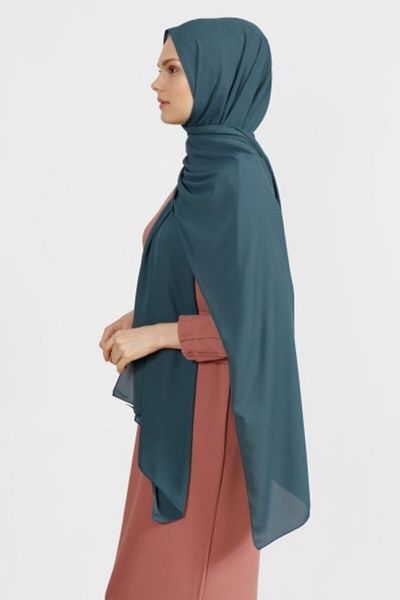 Differenza Crep Shawl Petrol