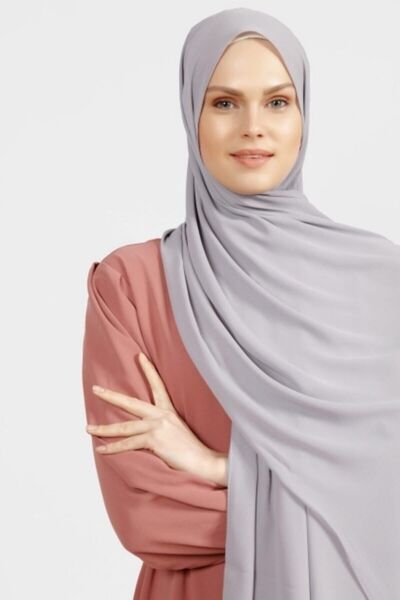 Differenza Krep Şal Gri