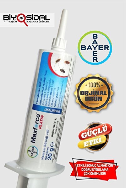 Bayer Maxforce Platin Hamamböceği Jeli 20gr ( 2027 )