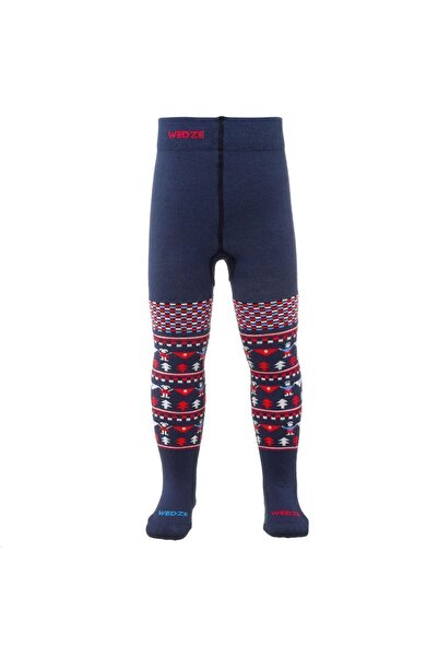 Decathlon Детски ски чорапи Wedze - сини