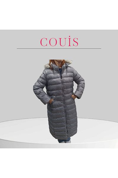 Butik Long Women's Puffer Jacket