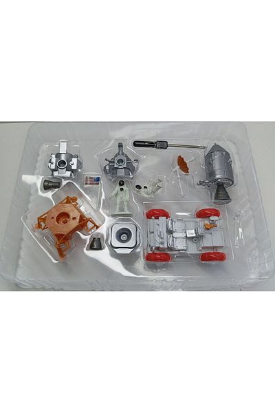 Sunman 1:48 Lunar Rover Apollo Space Set Plastic Disassembled Model