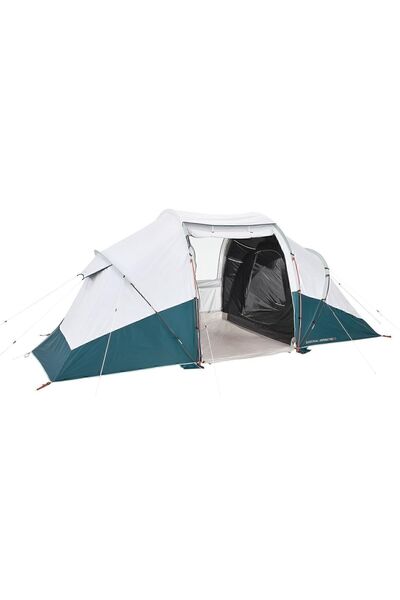 Decathlon Quechua 4 Kişilik Kamp Çadırı - 2 Odalı - Arpenaz 4.2 Fresh & Black