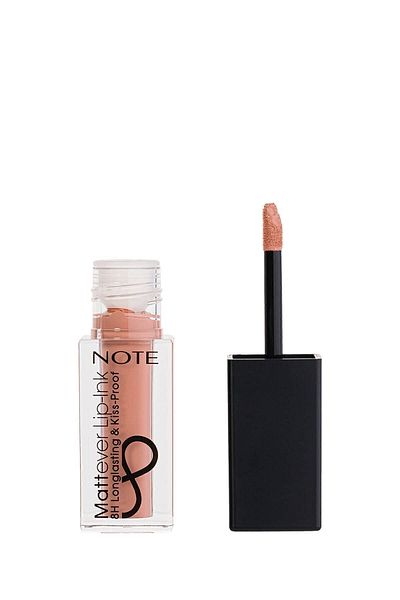 NOTE Mattever Lip-Ink Matte and Permanent Liquid Lipstick 04 Peach Rose - Nude